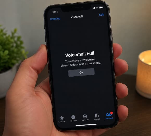 iPhone Voicemail Full After Deleting