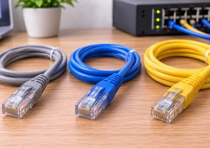 Cat 4 vs Cat 5 vs Cat 6 Ethernet Cables