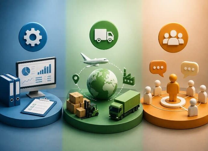 ERP vs SCM vs CRM