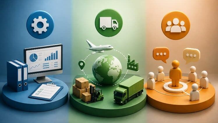 ERP vs SCM vs CRM