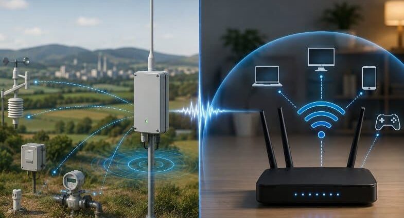 LoRa vs WiFi