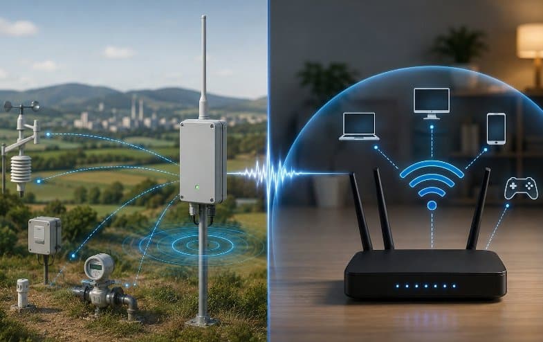 LoRa vs WiFi