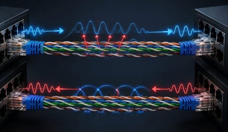 Near End vs Far End Crosstalk