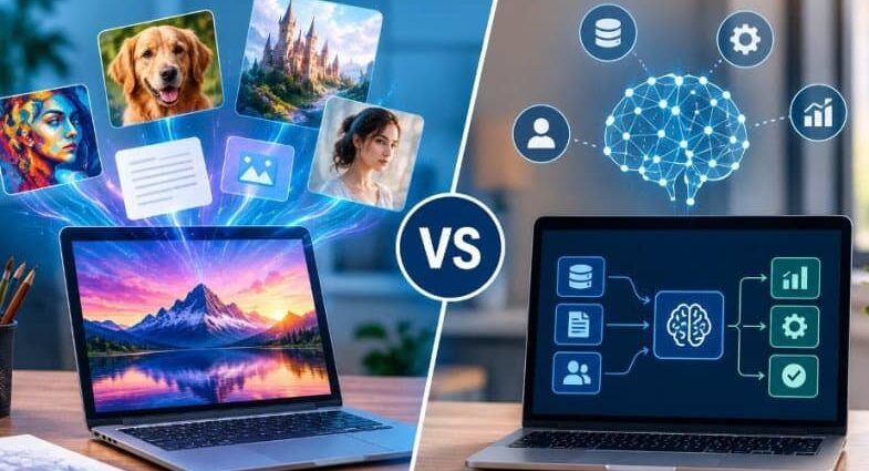 Generative AI vs Traditional AI